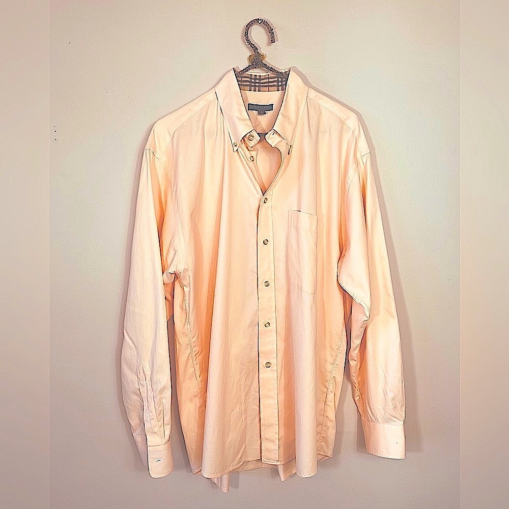 Burberry London Button Down Shirt Large